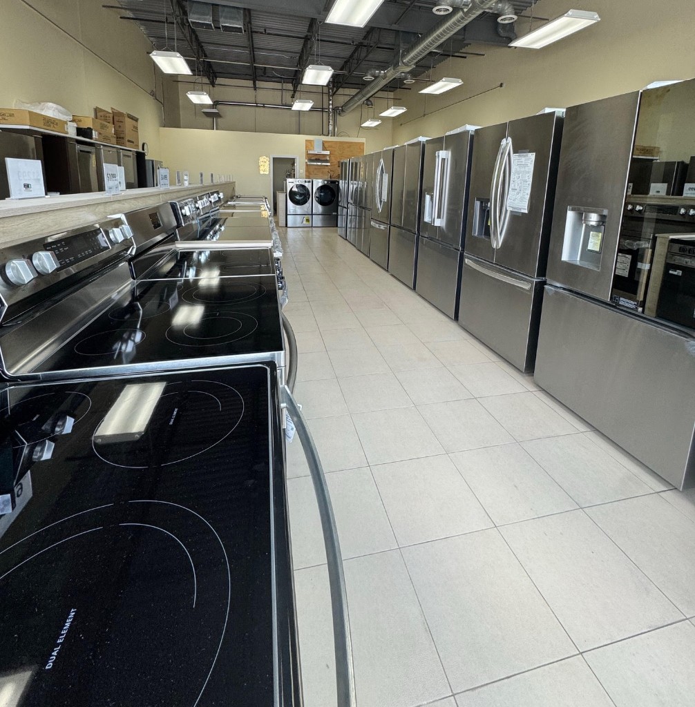 Yes Appliances showroom interior